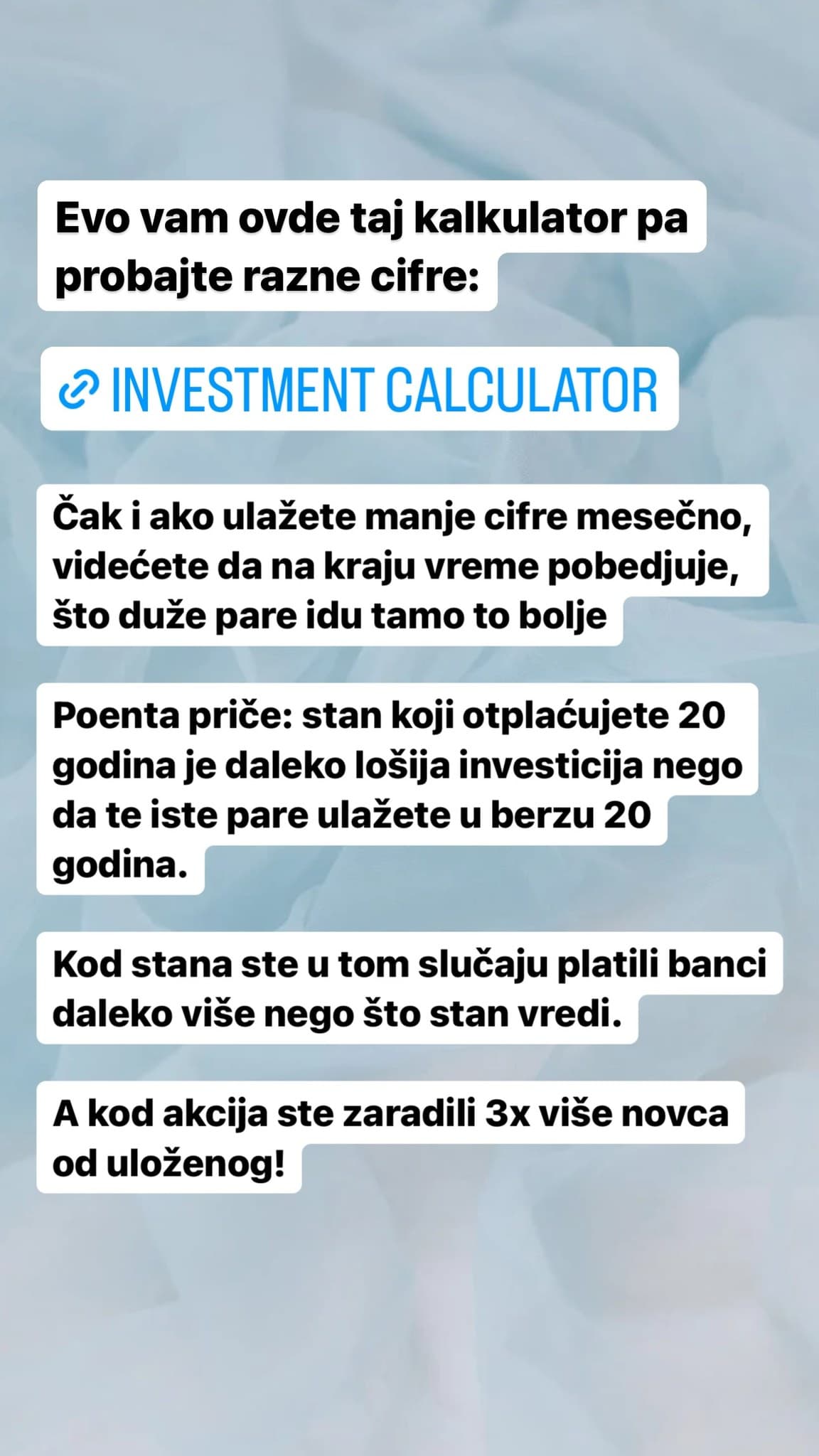 Investiranje 10