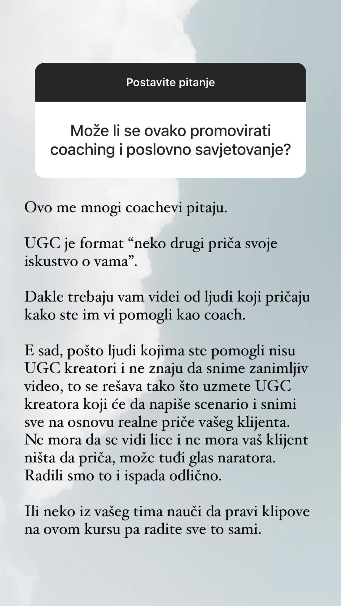 UGCkurs 3