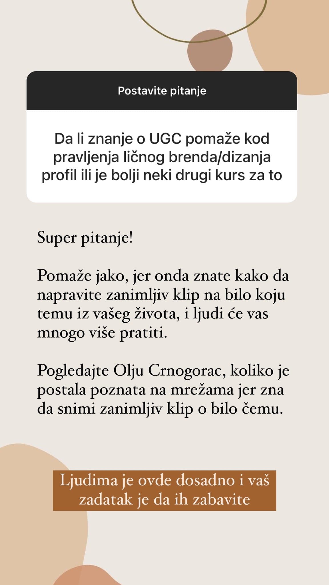 UGCkurs 25